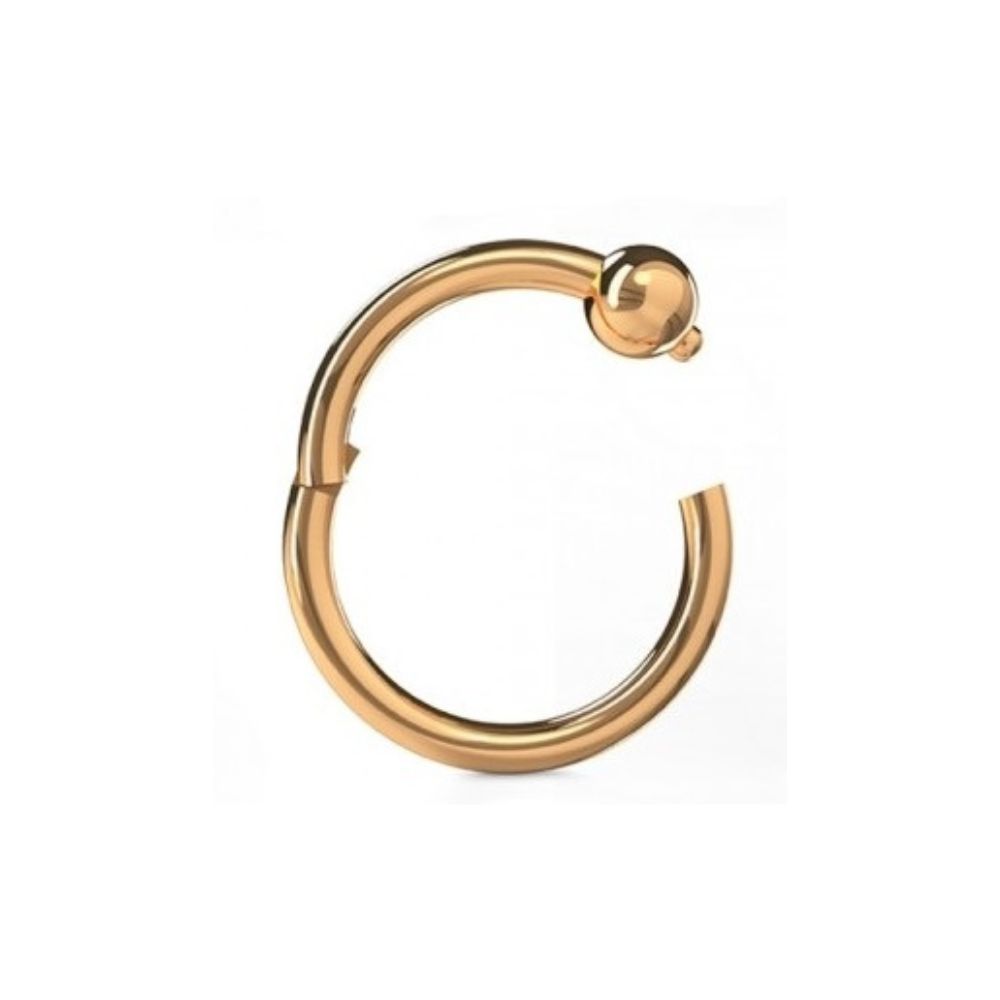 Anella Chiusa a Click con sfera - Click BCR ring - immagine 2