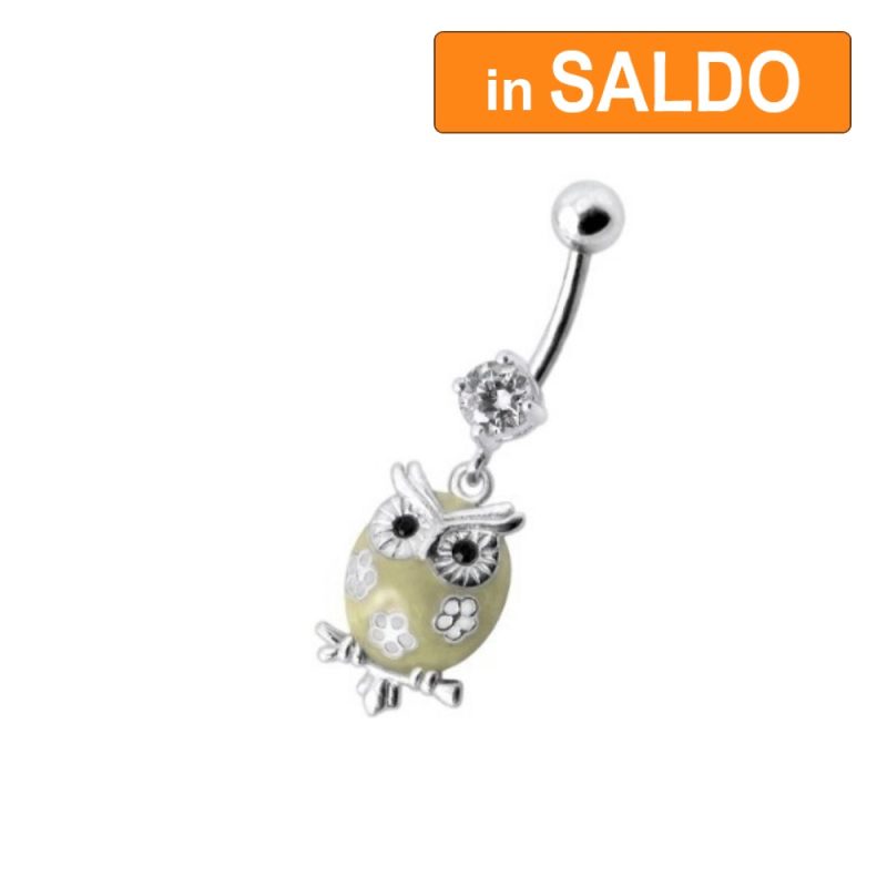 Bananabell Acciaio/Argento 925 & Gufo 1