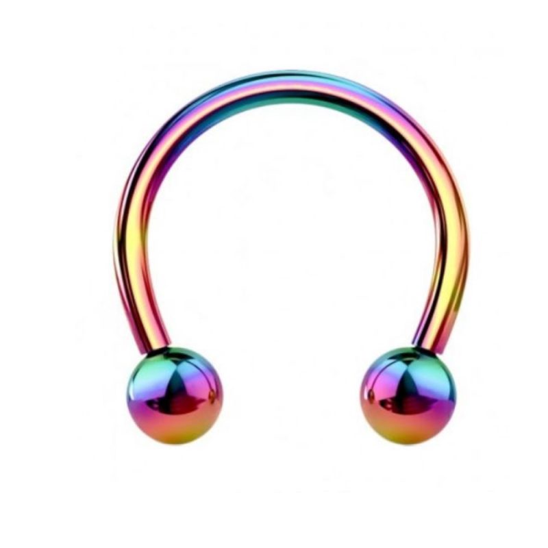 Circular Barbell Arcobaleno