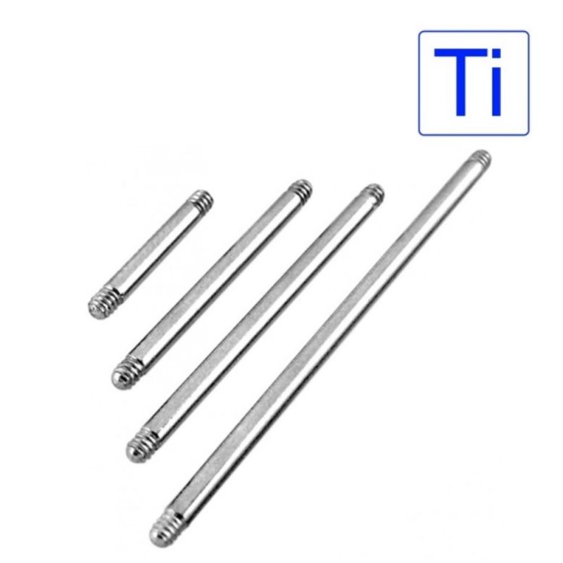 Barretta Titanio senza accessori