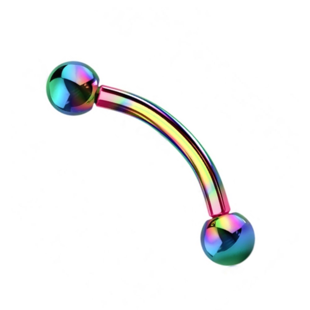 Barretta curva Arcobaleno