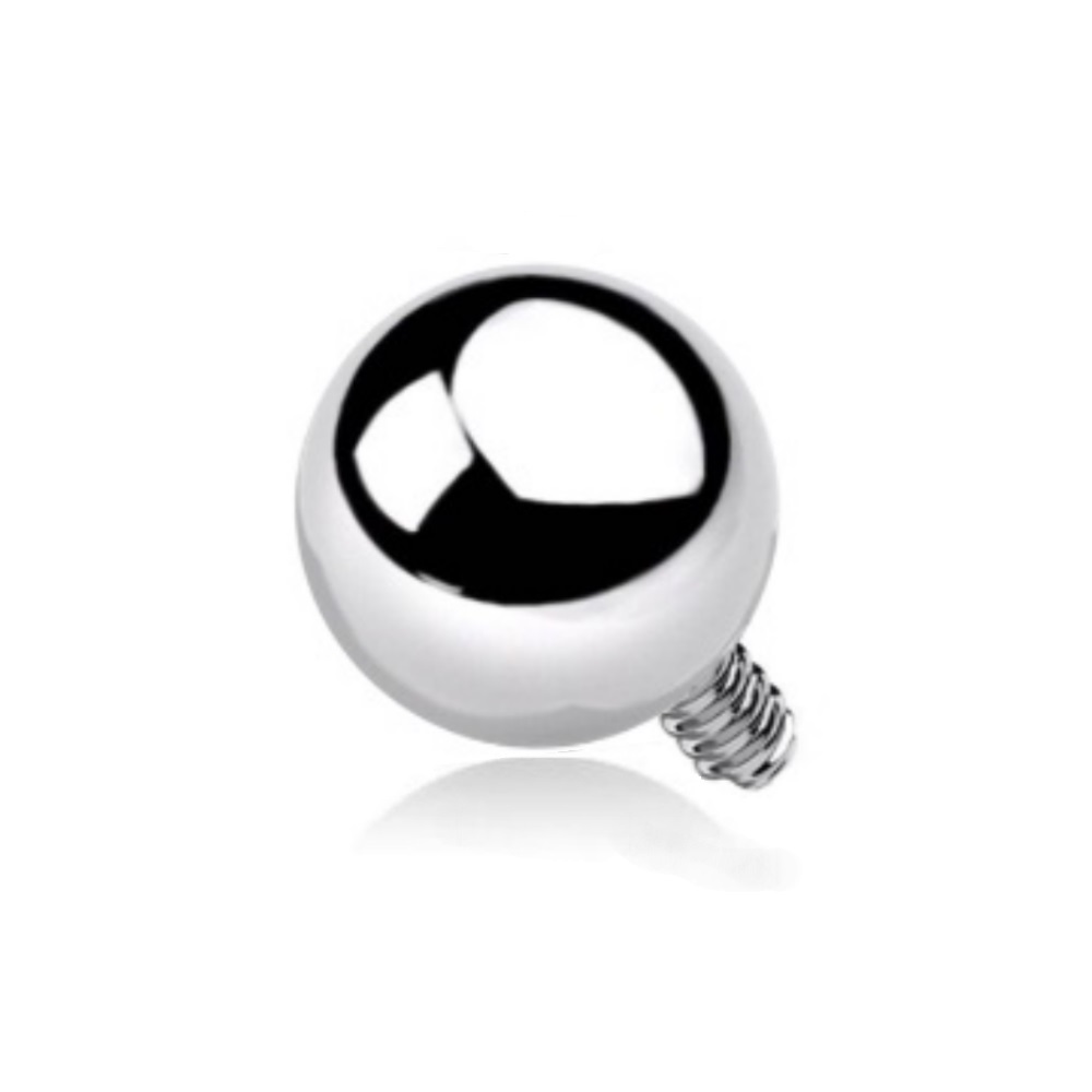 Sfera in Acciaio filetto esterno