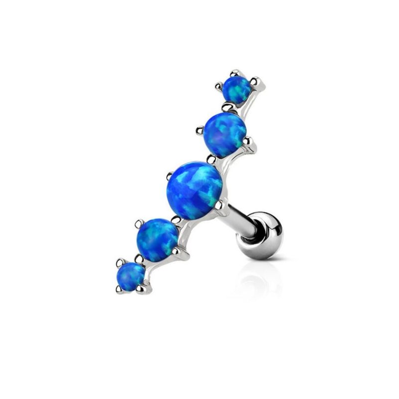 Gioiello Helix Argento con 5 opali