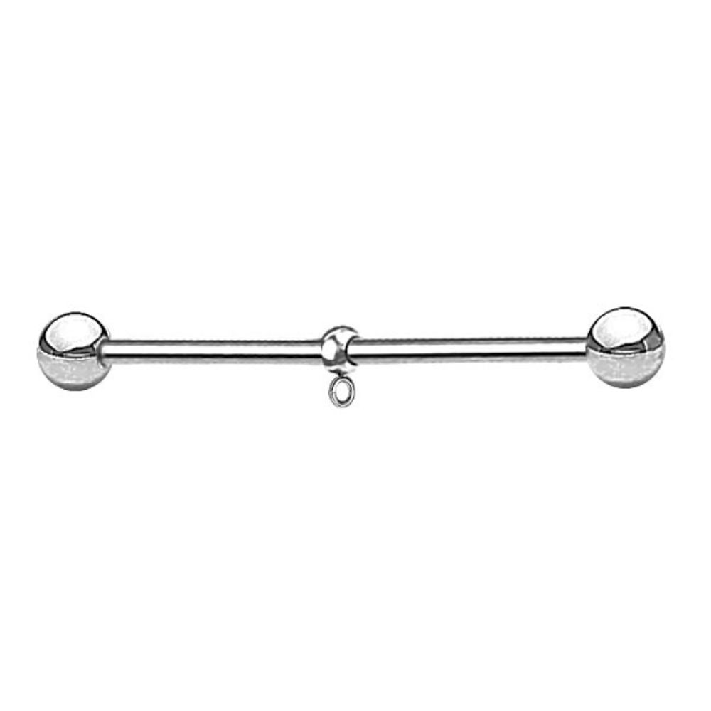 Barbell 1.6 mm con Fissaggio per catenella - immagine 2