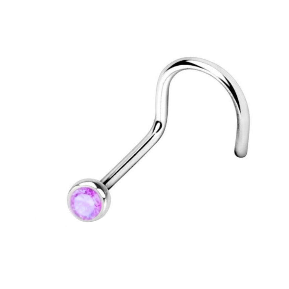 Gioiello STERILE -- Nose con Brillantino -- ACCIAIO - immagine 4