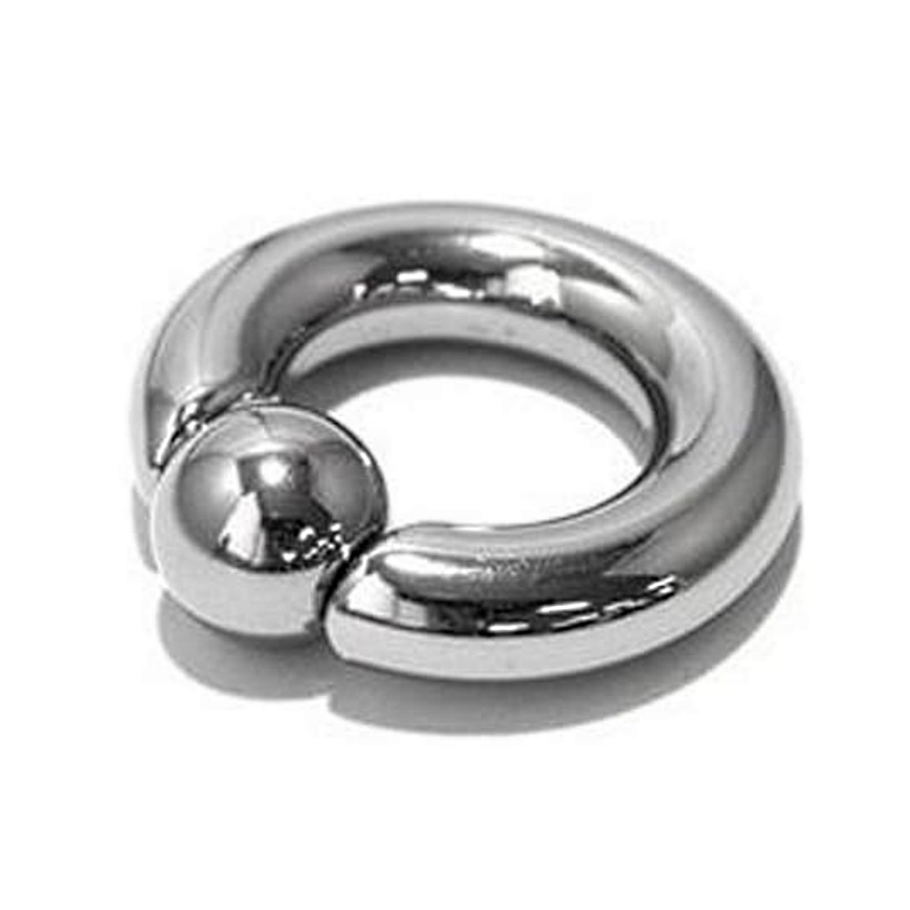PRINCE ALBERT Anella Chiusa con pallina - BCR ring - immagine 3