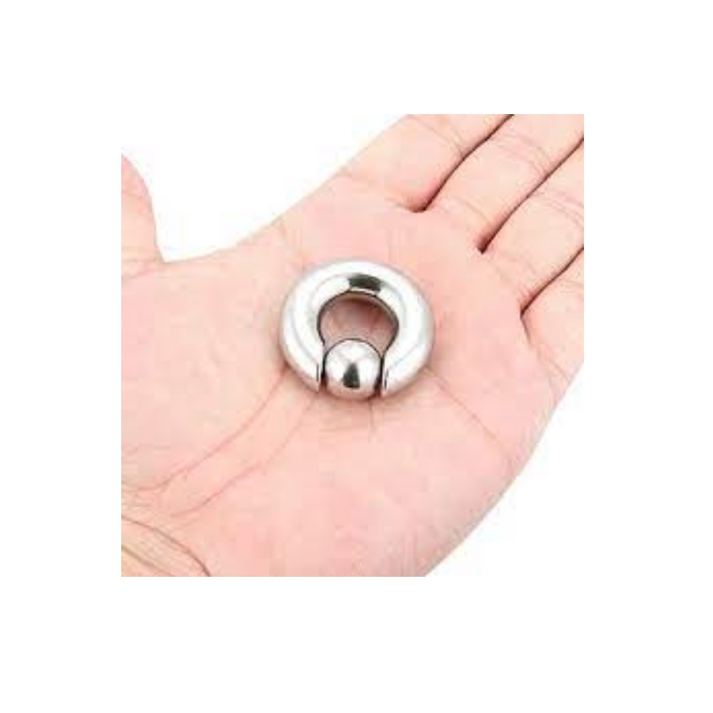 PRINCE ALBERT Anella Chiusa con pallina - BCR ring - immagine 4